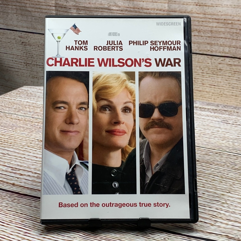 Charlie Wilsons War [2007 DVD] Tom Hanks Julia Roberts Philip‎ Seymour Hoffman